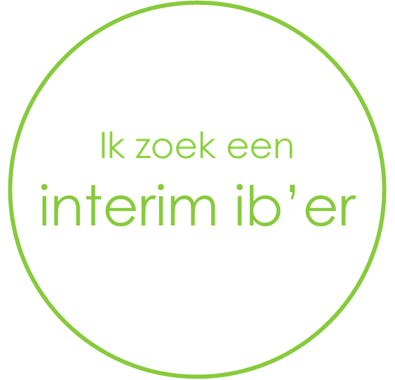 Ik zoek een interim-ib'er